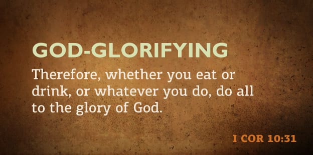 Glorifying God and having Job and David moments